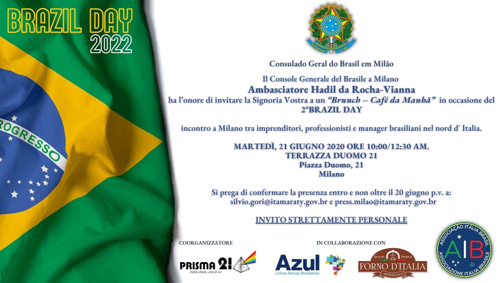 Invito Brazil Day 2022